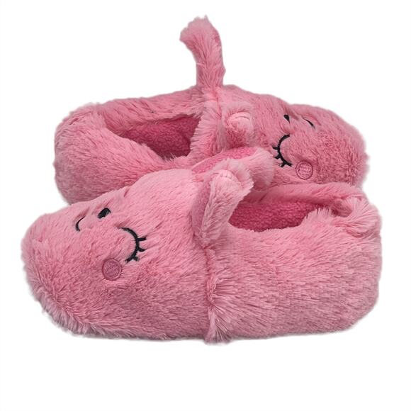 Simple Joys by Carter Amory Fuzzy Bunny Slipper Pink Size XL (11-12) - Picture 3 of 11